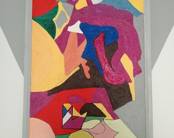 Pintura al óleo sobre lienzo