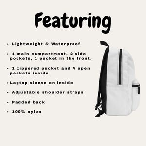 Personalized Roblox Backpack | Custom Name Backpack in Robux Design | Safe & Comfortable for School | Perfect Gift for Roblox Fans image 8