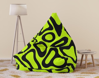 Lando Norris Bean Bag Chair Cover, Vibrant Modern Seating, F1 Inspired Home Decor, Cozy Kids Room Accessory, Unique Racing Gift