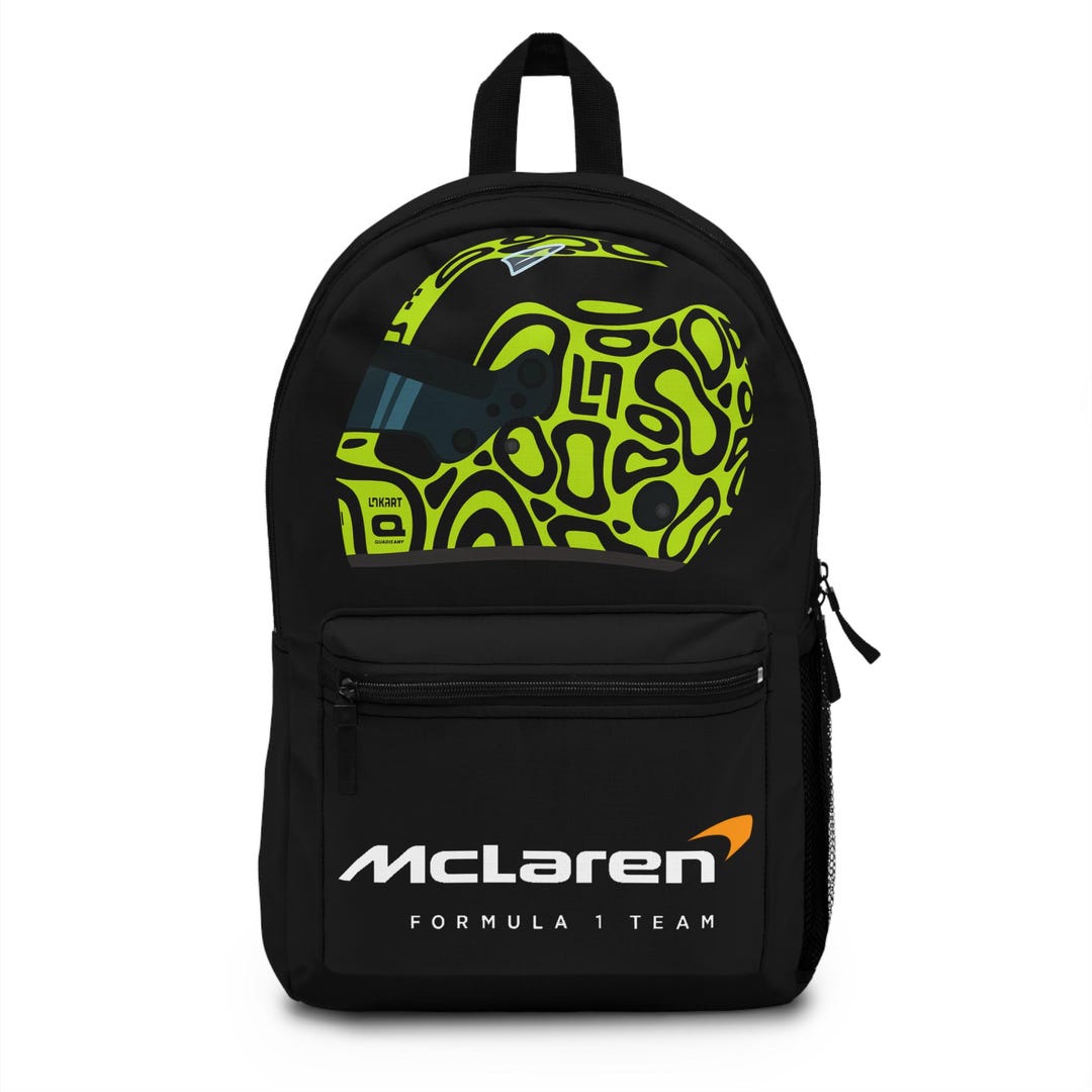 Lando Norris F1 Backpack, Mclaren Formula 1 Bag, Racing Fan Gift ...