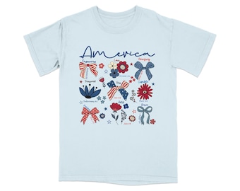 Christian Patriotic T-Shirt, Faith Bible Verse Tee, God Bless America Apparel