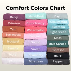 Camiseta Comfort Colors con estampado de caballitos de mar coloridos, camiseta con estampado costero, camiseta para amantes de la playa, camiseta con animales marinos, camiseta para vacaciones de verano, regalo náutico imagen 18