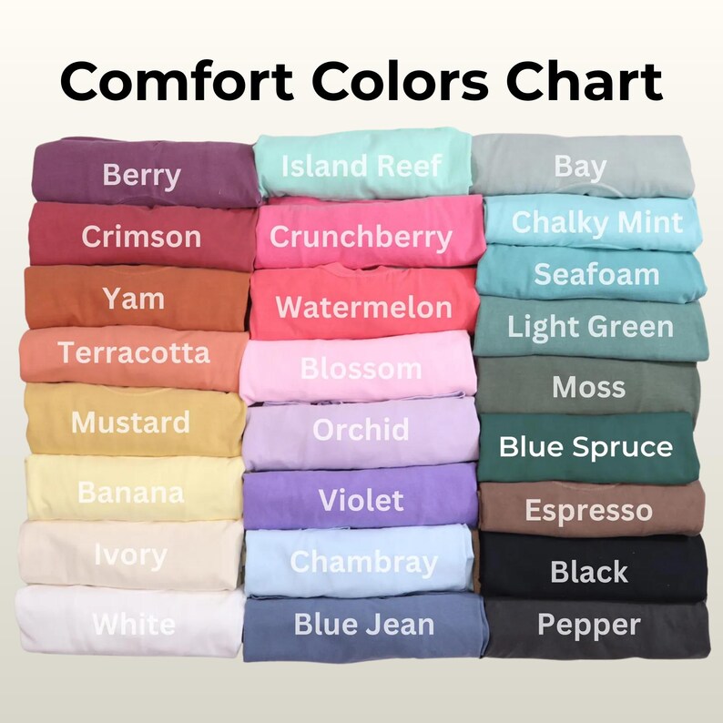 Camiseta Comfort Colors con estampado de caballitos de mar coloridos, camiseta con estampado costero, camiseta para amantes de la playa, camiseta con animales marinos, camiseta para vacaciones de verano, regalo náutico imagen 18