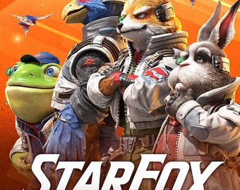 Affiche d'art Star Fox