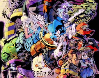 Affiche d'art Darkstalkers 2