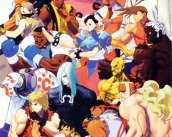 ストリートファイター3 サードストライク ポスター - Etsy 日本