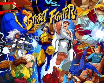 エックスメン VS. ストリートファイター B1サイズポスター未使用 エックスメン VS. ストリートファイター B1サイズポスター未使用 Yahoo