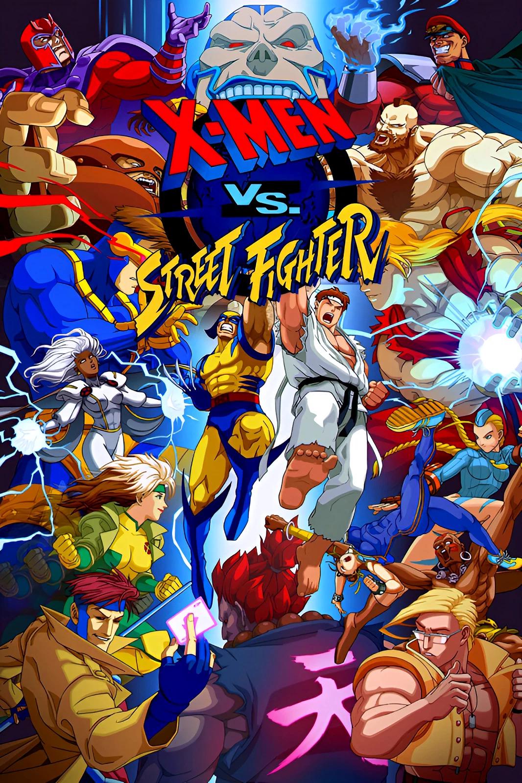 X Men Vs Street Fighter Poster - Etsy
