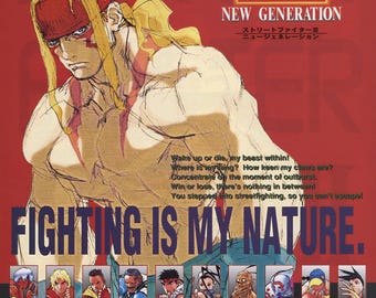 X-メン vs ストリートファイター ポスター - CPS2 - Etsy 日本