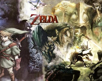 ゼルダの伝説 トワイライトプリンセス、複数のサイズあり、ビデオ