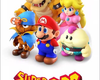 Super Mario RPG Poster - Etsy