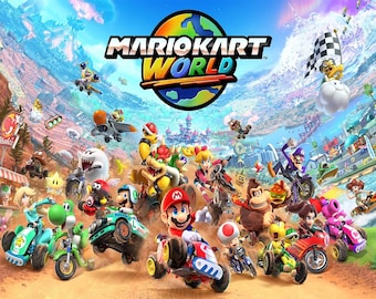 Mario Kart World Poster