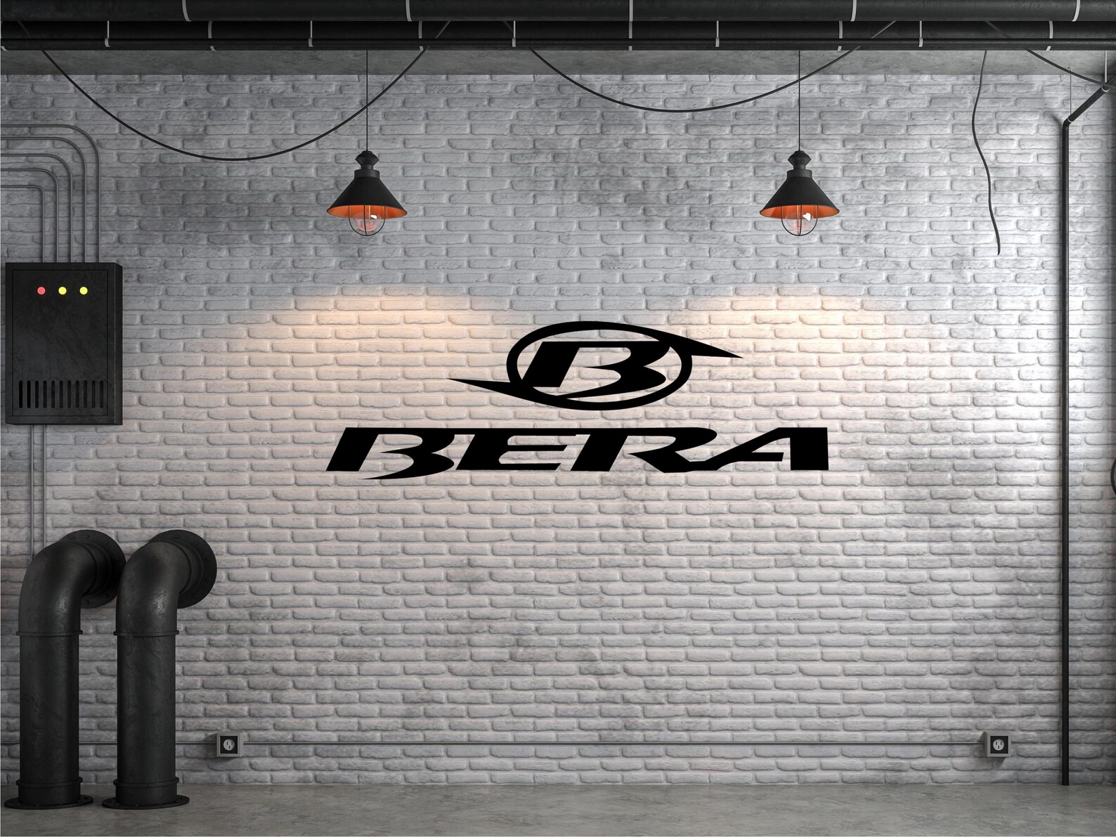 Bera Logo Metal Wall Art : Office and Studio Decor - Etsy