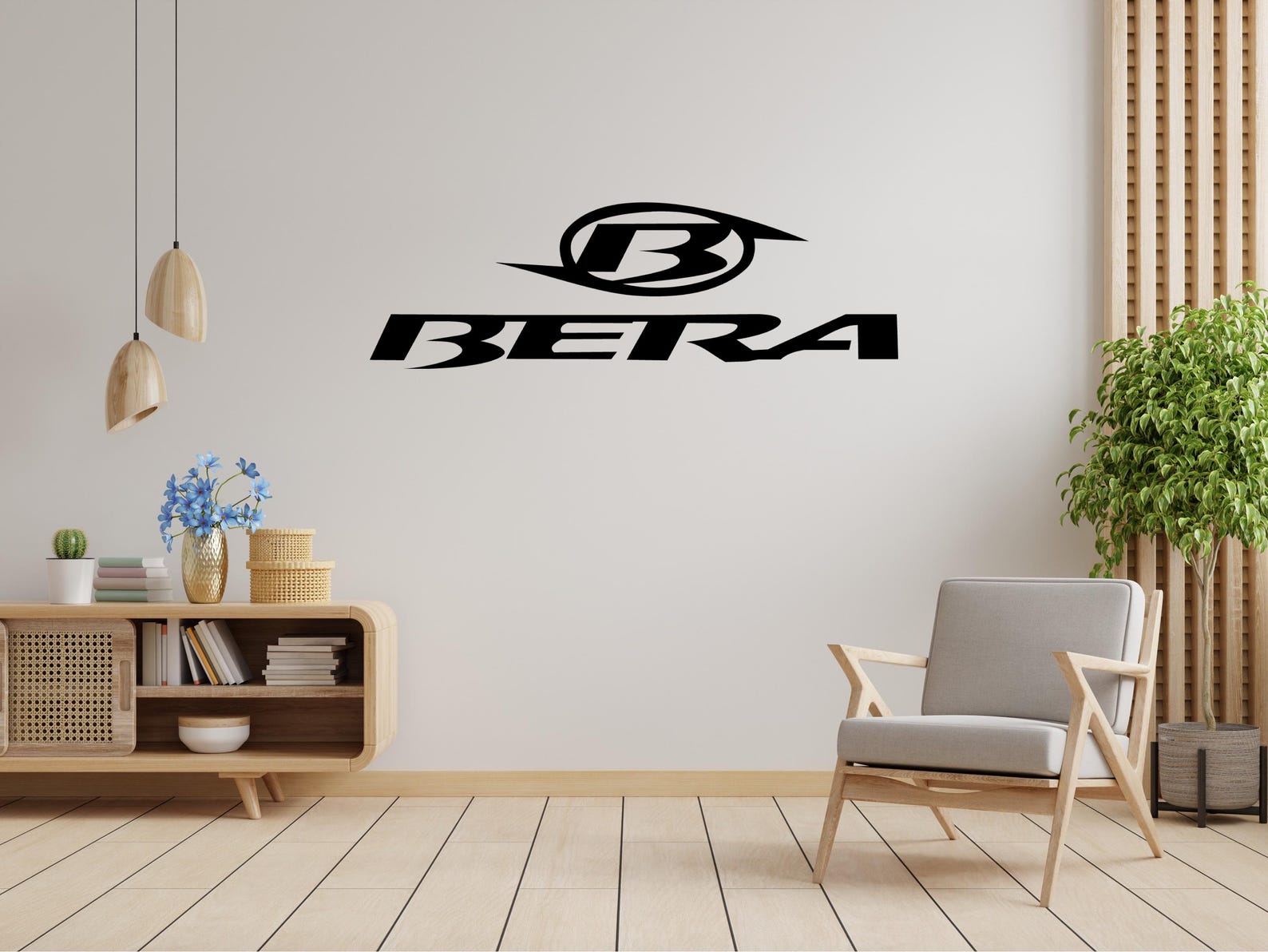 Bera Logo Metal Wall Art : Office and Studio Decor - Etsy