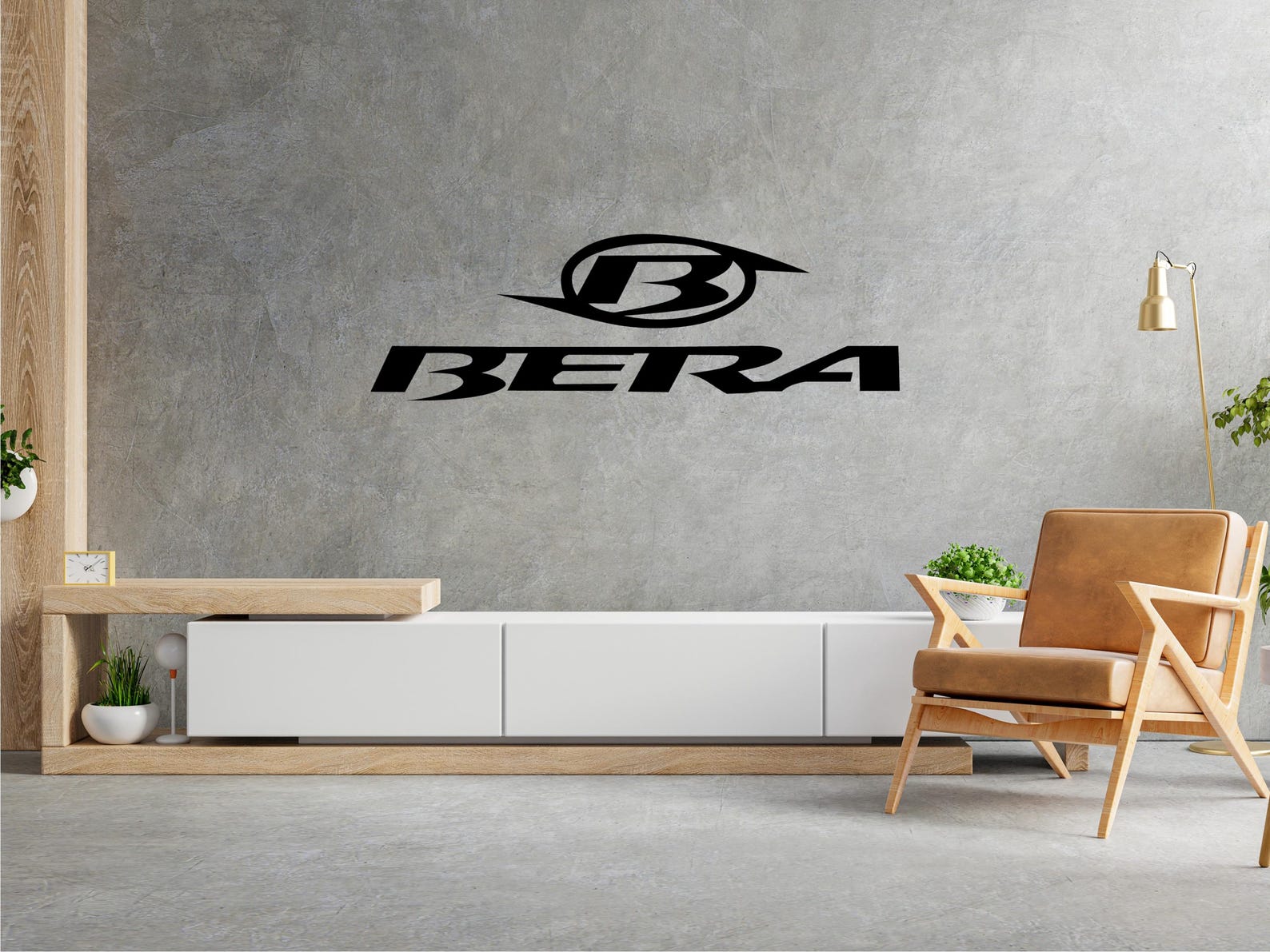 Bera Logo Metal Wall Art : Office and Studio Decor - Etsy