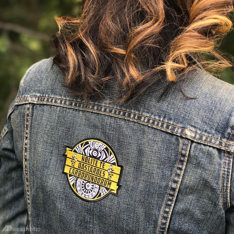 Te Bastardes Iron On Patch image 2