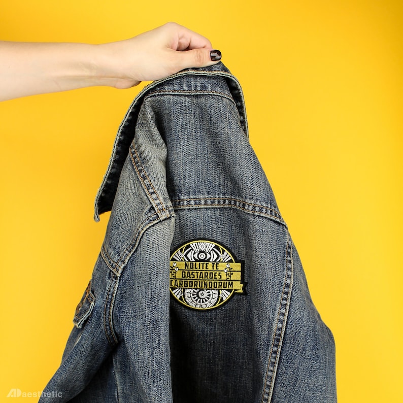 Te Bastardes Iron On Patch image 5