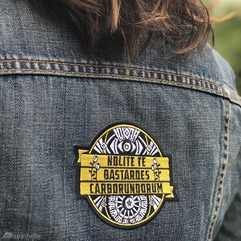 Te Bastardes Iron On Patch image 4