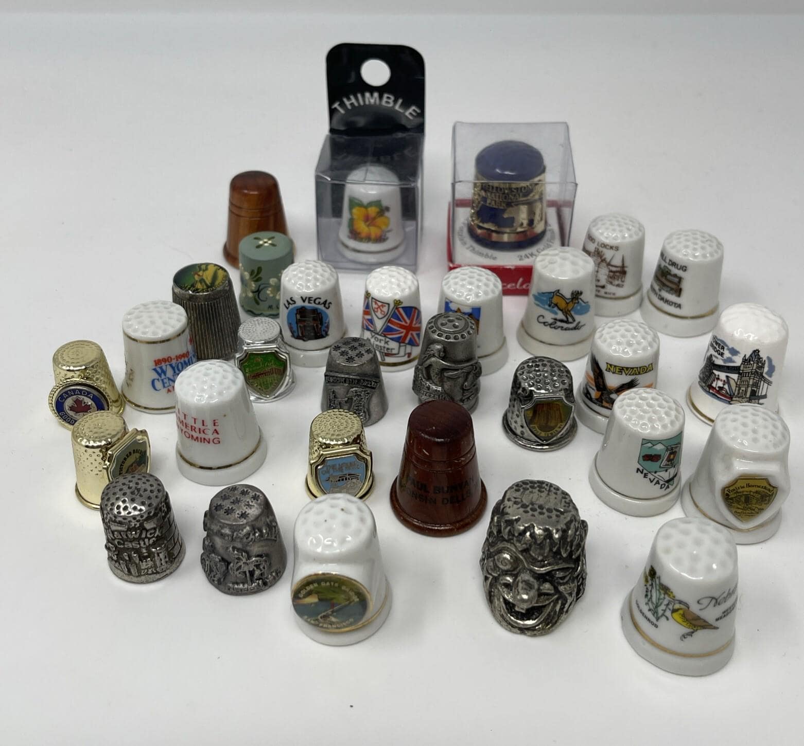 Collectable thimble ceramic - Etsy 日本
