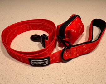 Tail Tail Hundeleine + Kotbeutelhalter + Bandana Set