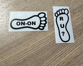 AUF-AUF/RU? Sticker 2er Pack
