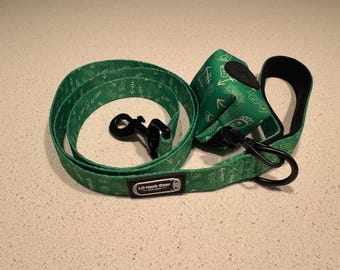 Tail Tail Hundeleine + Kotbeutelhalter + Personalisiertes Bandana Set