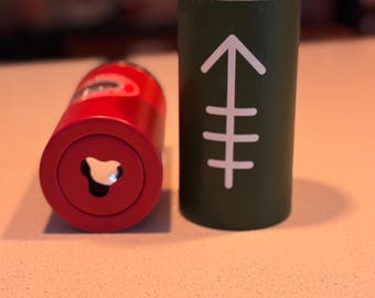 Personalisierter 4-in-1-Trail-Dosenkühler / Tumbler (16oz (473ml) Edelstahl)