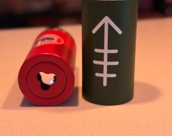 4-in-1-Trail-Dosenkühler / Tumbler (16oz (473ml) Edelstahl)