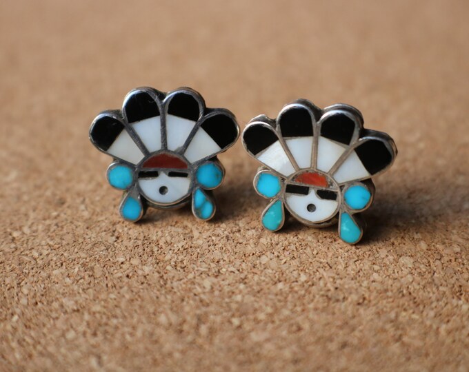 Zuni sunface earrings Clearance