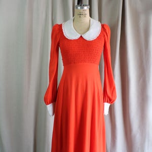 Red Dress White Collar - Etsy Australia