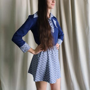 Blue 60s Dress - Etsy