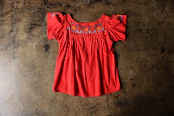 Vintage embroidered mexican shirt - Gem