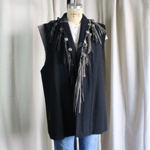 Santa Fe Leather Vest - Etsy