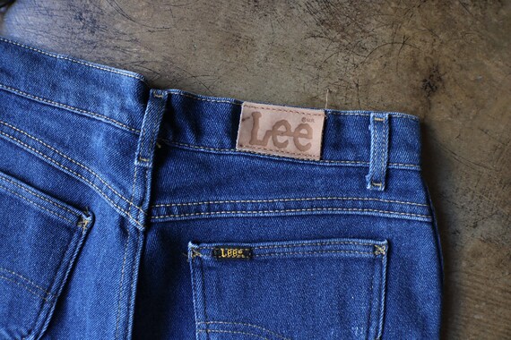 High Waist Jeans / Vintage Dark Wash Denim / Wome… - image 5