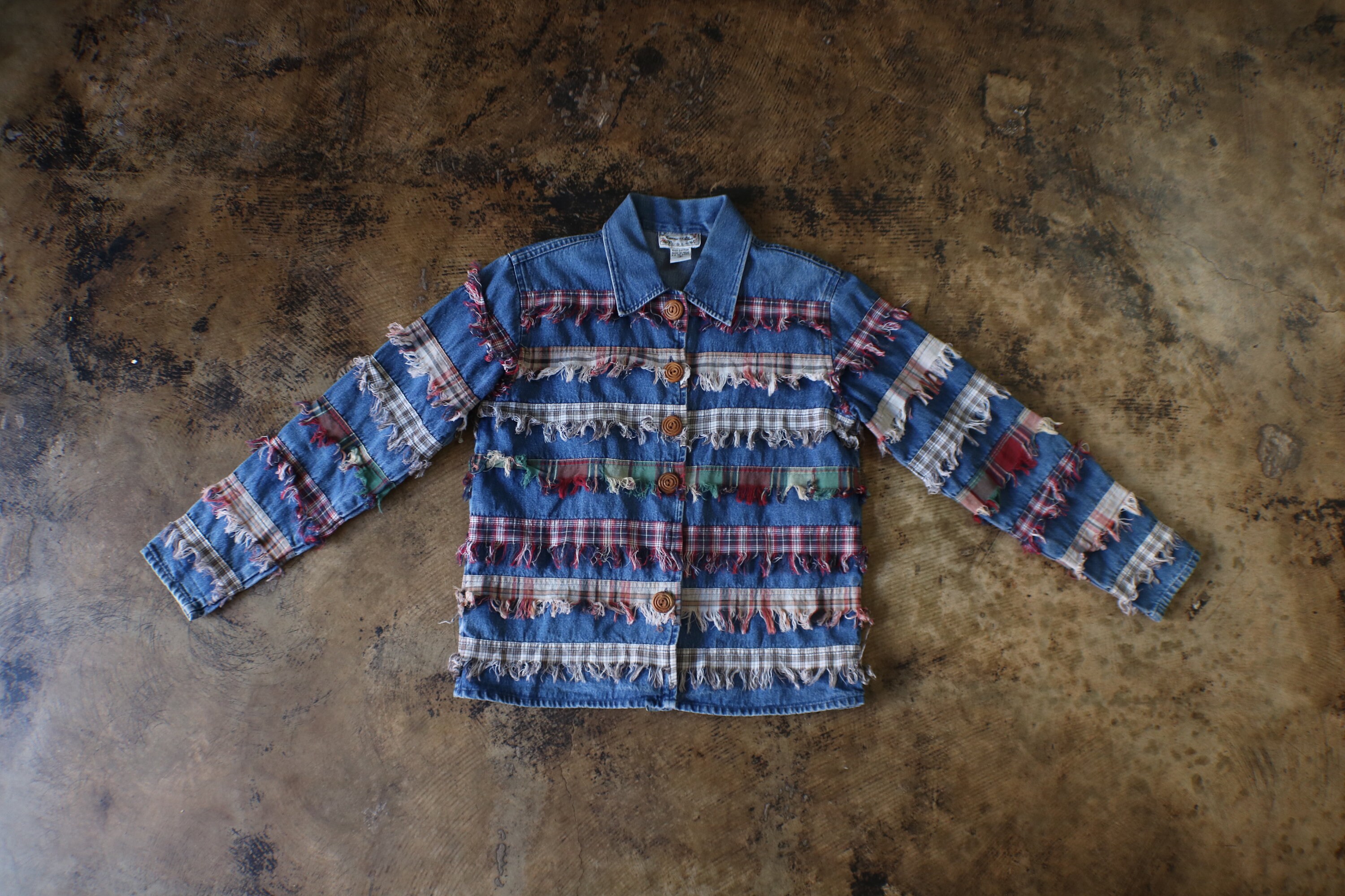 Denim Quilted Jacket - Etsy