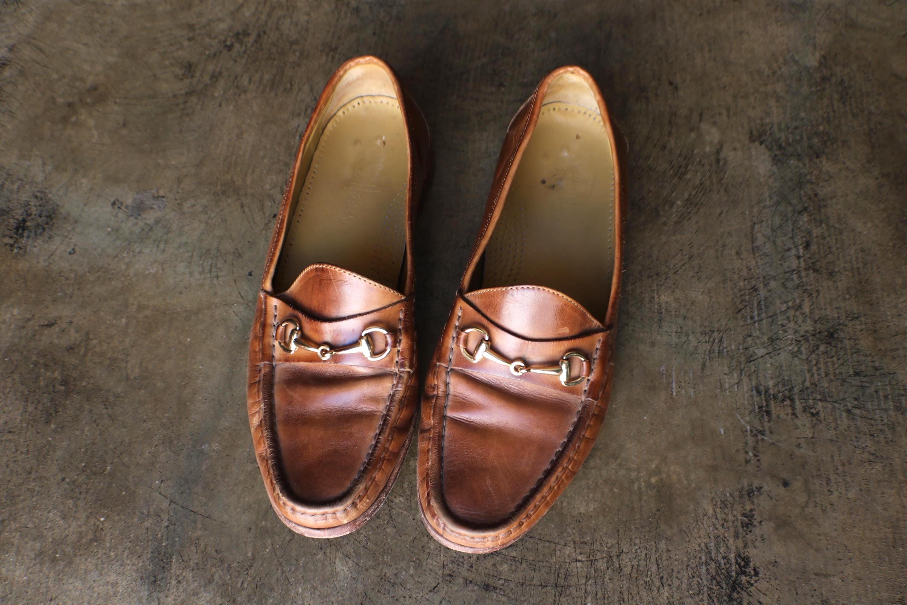 Vintage Gucci Loafer - Etsy