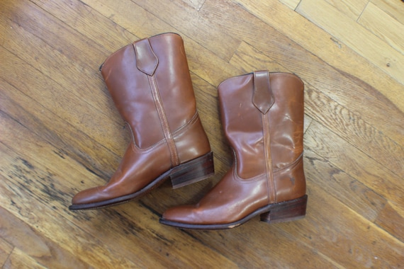 mens size 9 brown boots