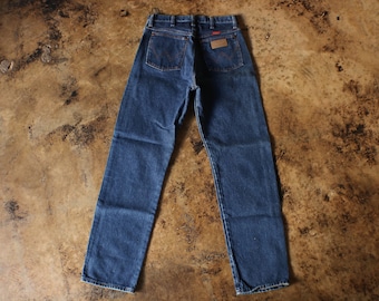 Vintage Wrangler Jeans, Dark Wash High Rise Jeans - 29 x 31