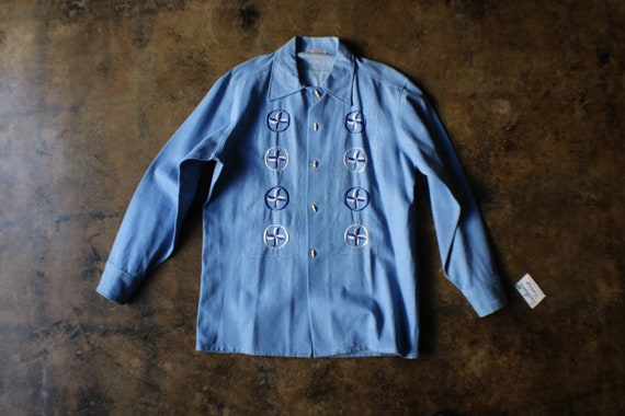 Men's Mexican Top / Cotton Embroidered Light Jack