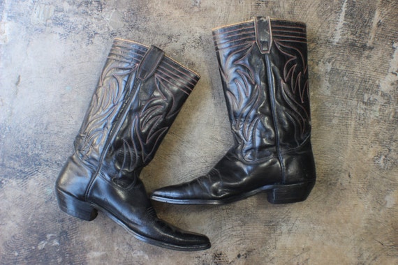 My collection of vintage cowboy boots, 1930's 40's My collection of vintage cowboy boots, 1930's 40's