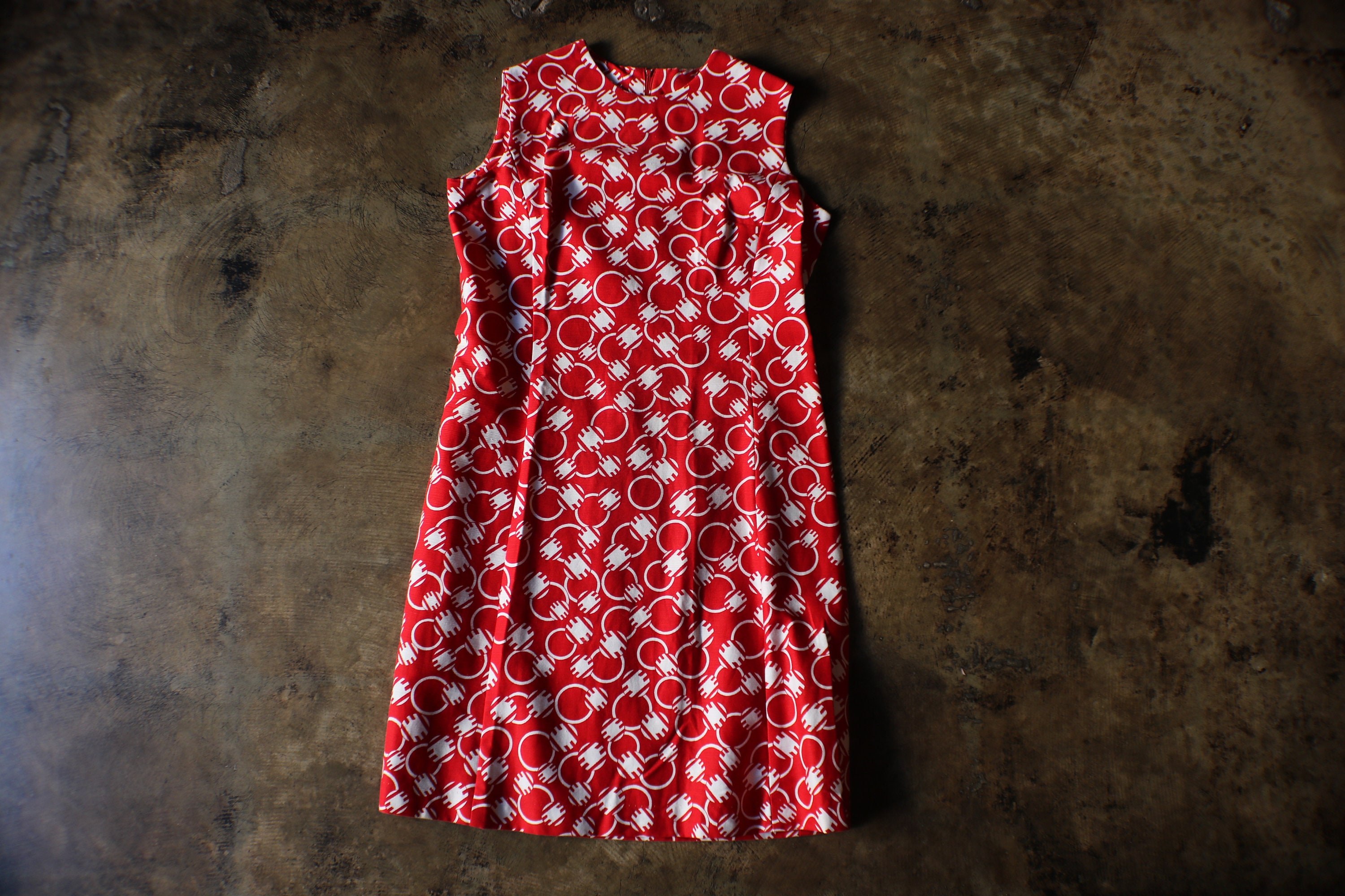Vintage Red Pencil Dress - Etsy