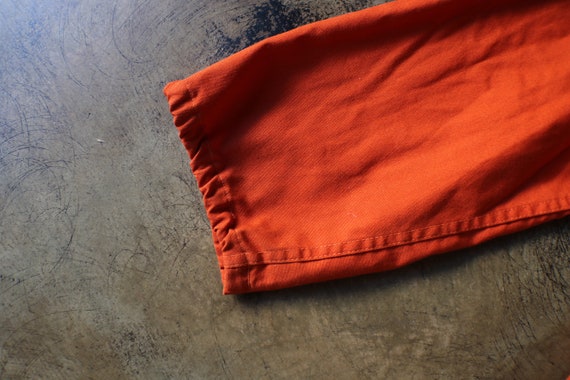 70's Men's Orange Jacket / Men's Mod Light Weight… - image 3