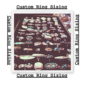 Custom Sizing Sterling Silver Ring
