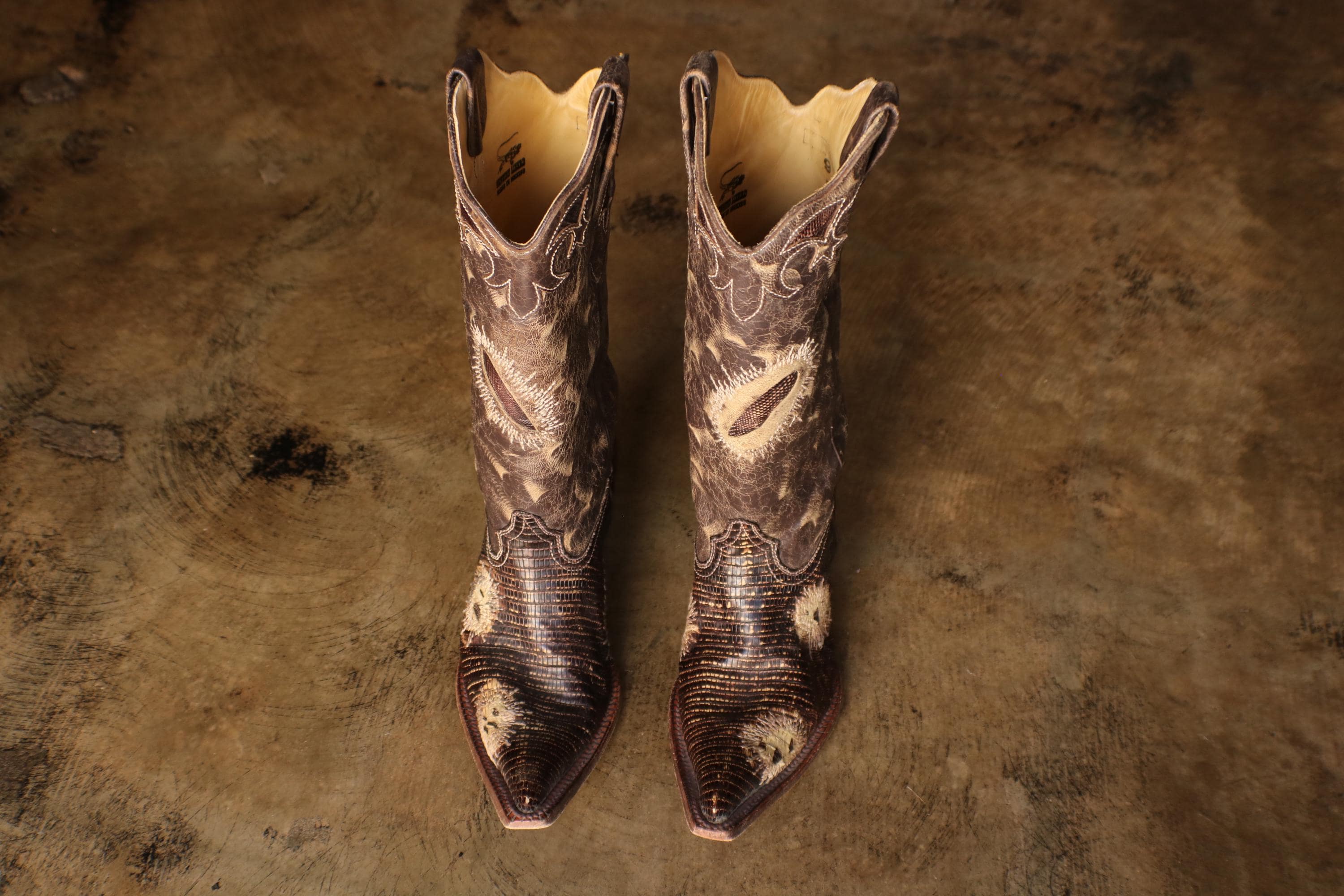 Pointy Cowboy Boots - Etsy