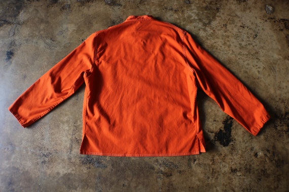 70's Men's Orange Jacket / Men's Mod Light Weight… - image 5