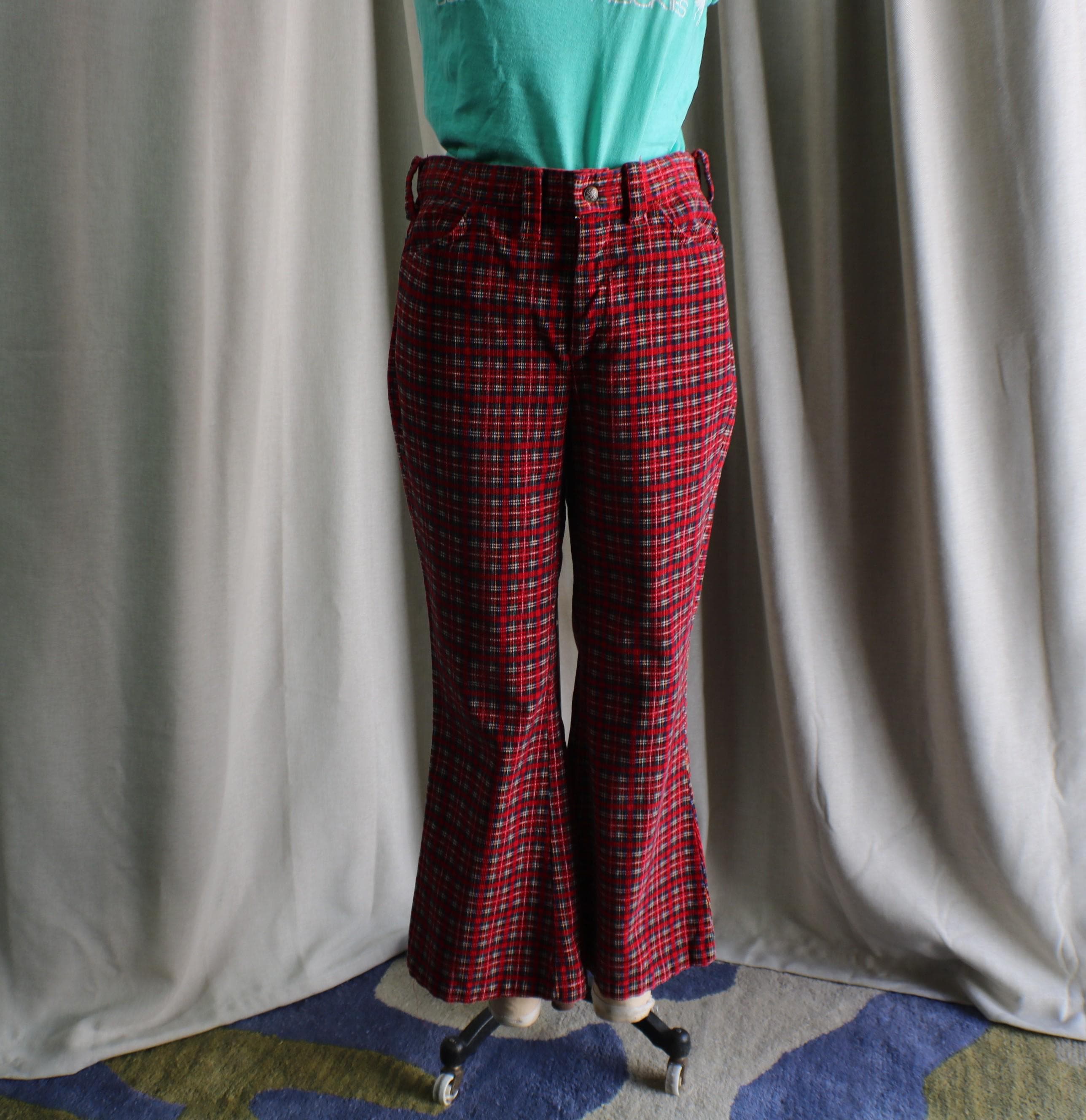 70s Plaid Pants - Etsy 70s Plaid Pants - Etsy