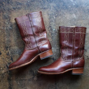 1950s Mens Boots - Etsy