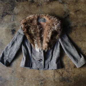 SouthwestVintage Women's 70's Faux Fur Coat