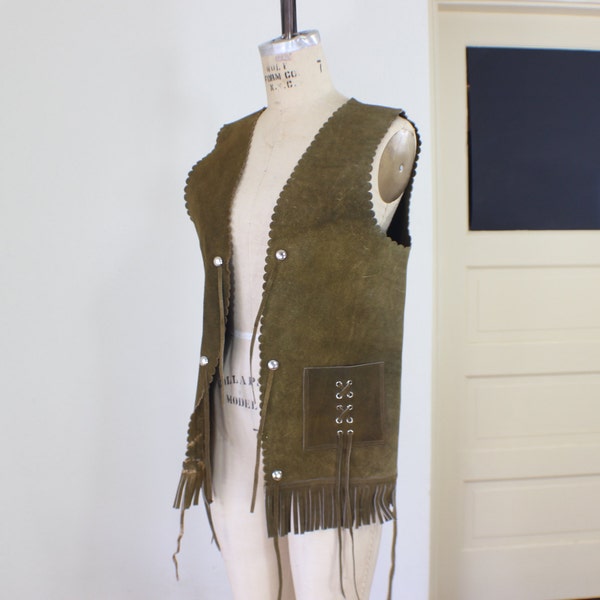 Fringe Tie Vest