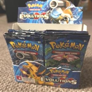 Xy Evolution Booster Box - Etsy Ireland Xy Evolution Booster Box - Etsy Ireland